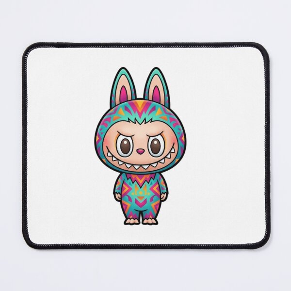 Item preview, labubu art, cute adorable labubu doll with vibrant colors designed and sold by nicnacc.