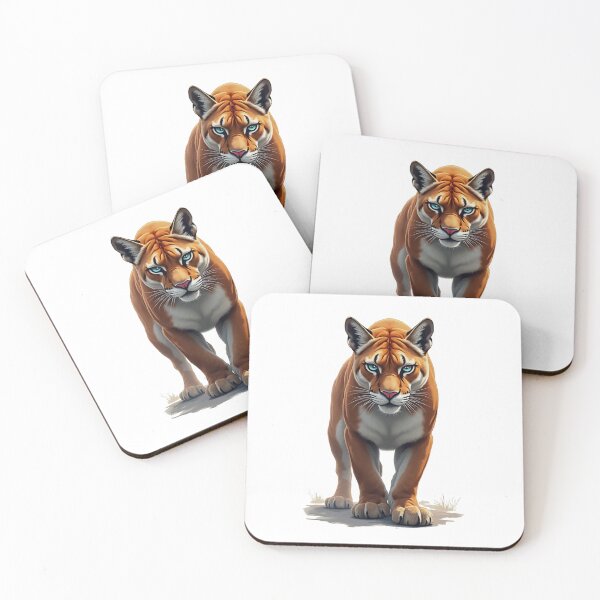 Item preview, Realistic Wild Cat – Powerful Feline Walking Forward designed and sold by Anacond.