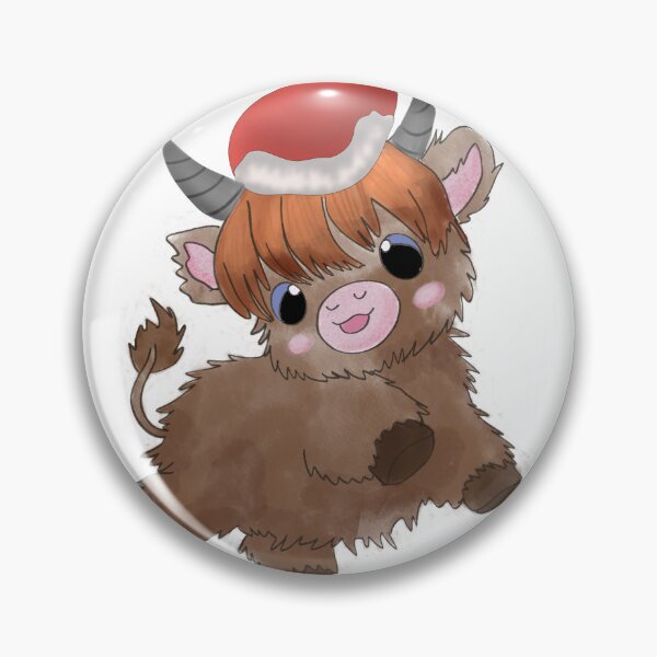 Item preview, Highland cow designed and sold by pattegraphique.