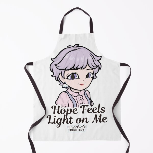 Item preview, Pastel Power Crew Hope Feels Light on Me – Pastel Kawaii Soft Girl Aesthetic Calm Energy Design designed and sold by P-L-Sardines.