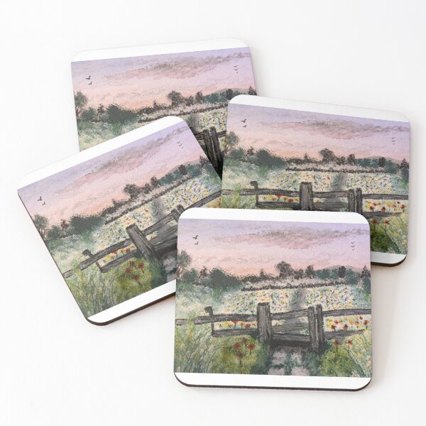 Item preview, Hazy Country Gate designed and sold by Laura Crean.