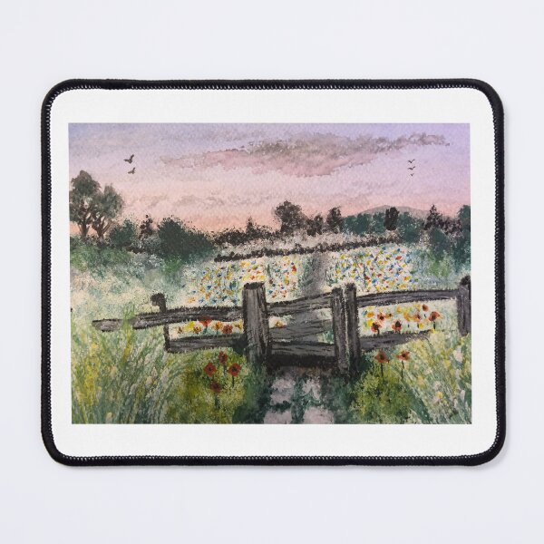 Item preview, Hazy Country Gate designed and sold by Laura Crean.