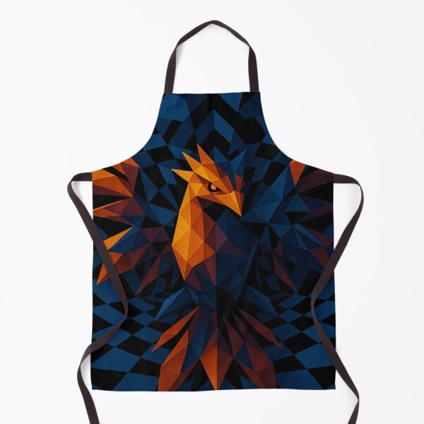 Item preview, RISE FROM SHADOWS – Burning Phoenix | Owlic Colorful Geometric Rebirth Art Design designed and sold by Owlic.artwear.