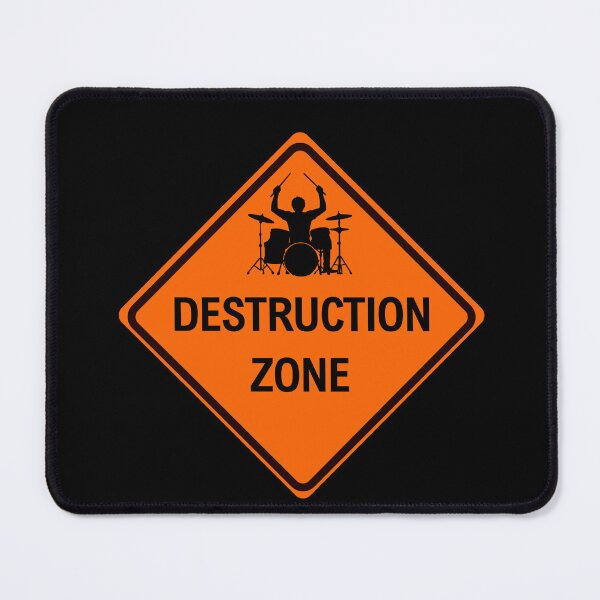 Item preview, Drummer Destruction Zone designed and sold by Rhythm Thru Art .
