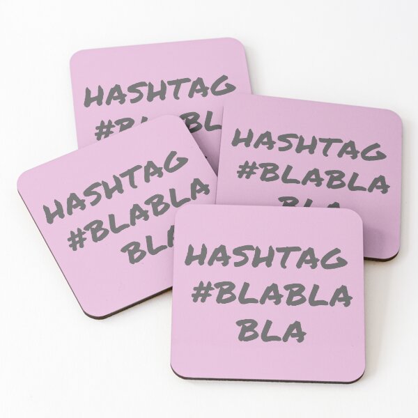 Item preview, hashtag blablabla (black) designed and sold by Valgeneva.