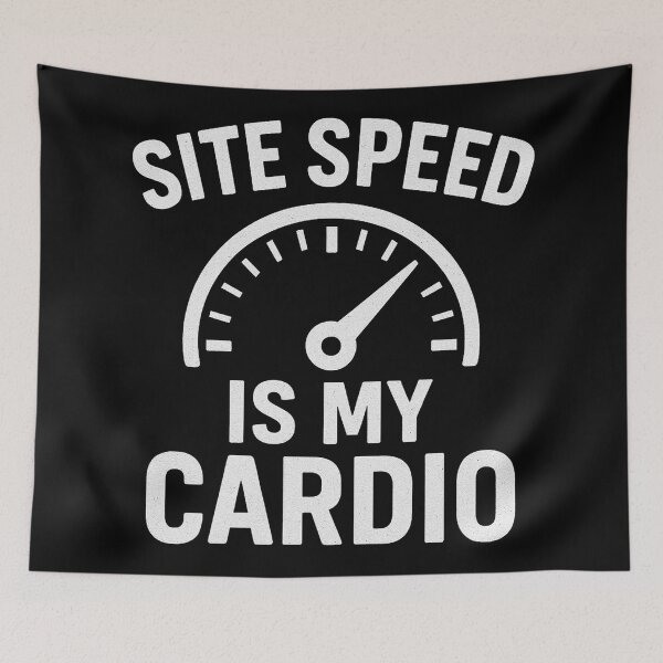 Item preview, SEO Marketing Funny Site Speed Is My Cardio designed and sold by ChunkByChunk.