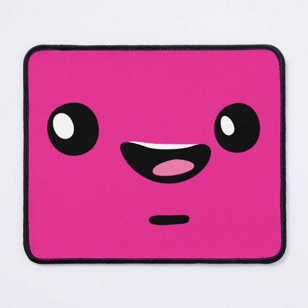 Item preview, Kawaii Blob Magenta Droplet Face designed and sold by Oni Figments.