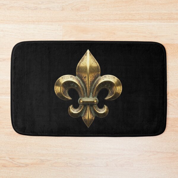 Item preview, Fleur De Lys Brass Vintage Medieval Heraldic Emblem designed and sold by ProjectNoah.