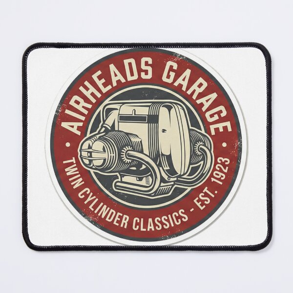 Item preview, Vintage Boxer Engine & Cafe Racer Soul - Airhead Classic designed and sold by TwoWheelsShop.