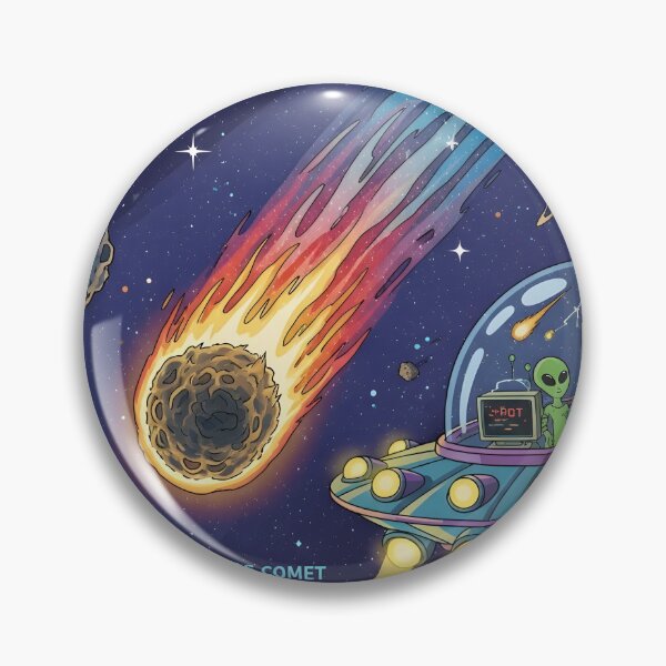 Item preview, 3I/Atlas Comet - IT's A UFO Funny Astronomy Art designed and sold by RBCTk.