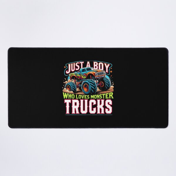 Item preview, Just A Boy Who Loves Monster Truck Boys Monster Truck Lovers designed and sold by AlyceLynne.