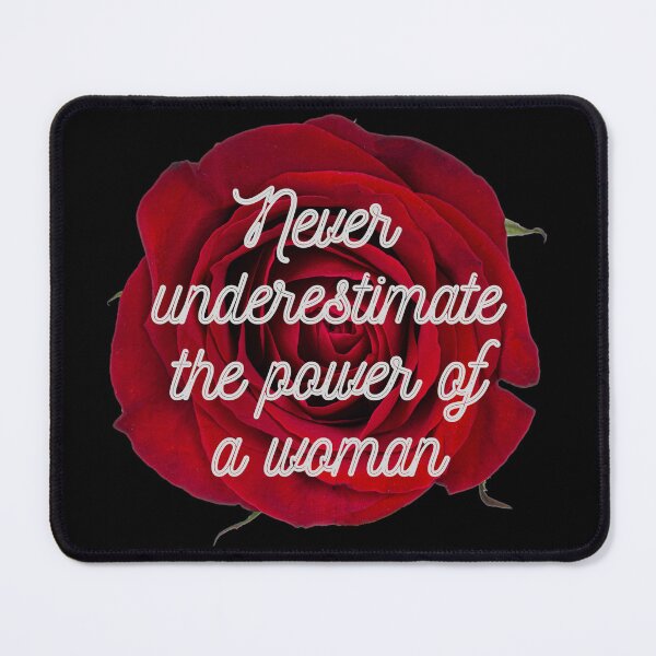 Item preview, Never underestimate the power of a woman designed and sold by Valgeneva.