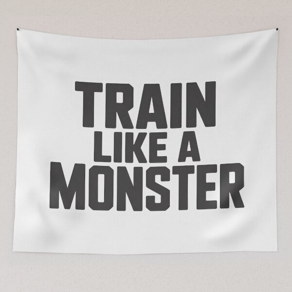 Item preview, Train Like A Monster designed and sold by Haji  Kamora.