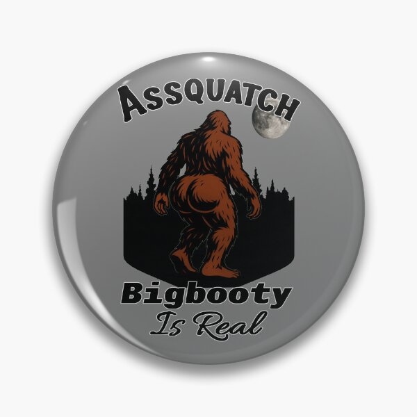 Item preview, Assquatch Bigbooty | Bigfoot Parody Cryptid Humor designed and sold by SHHCreations.