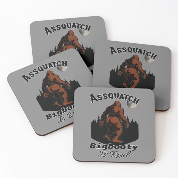 Item preview, Assquatch Bigbooty | Bigfoot Parody Cryptid Humor designed and sold by SHHCreations.