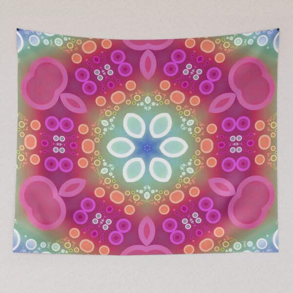 Item preview, Glowing Kaleidoscopic Abstract Pattern ~ 12.6.25.2 designed and sold by ArtByLeanie123.
