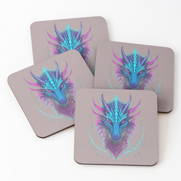 Item preview, Ice Crystal Dragon – Mystic Frost Guardian T-Shirt Design designed and sold by Mousy17.