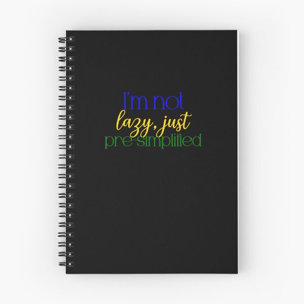 Item preview, I'm not lazy, just pre-simplified designed and sold by Jason123za.