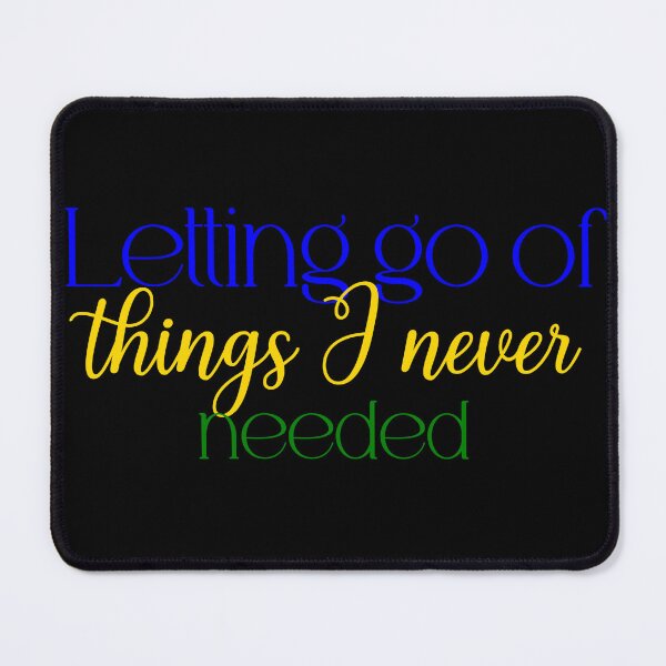 Item preview, Letting go of things I never needed designed and sold by Jason123za.