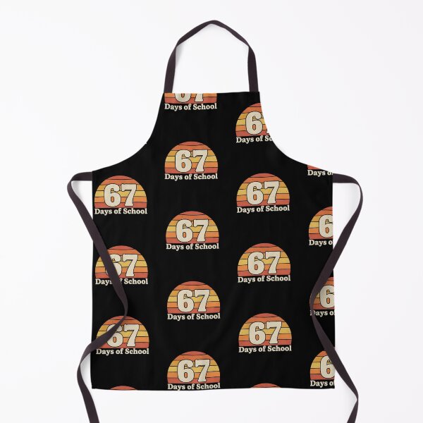 Item preview, 67 Days of School – Retro Sunset Countdown Teacher Student Gift designed and sold by drchzak.