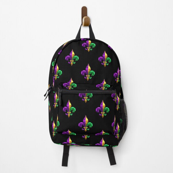Item preview, Fleur De Lys Mardi Gras Purple Green Gold New Orleans designed and sold by ProjectNoah.