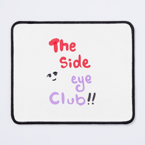 Item preview, The side eye club sticker slogan designed and sold by tenkenryujin.