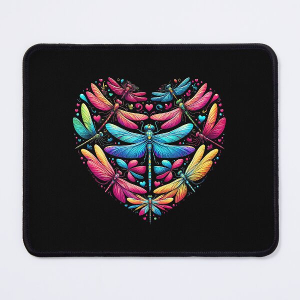 Item preview, Dragonfly Love Spiritual Colorful Dragonflies Art Garden designed and sold by LauraLydiaa.