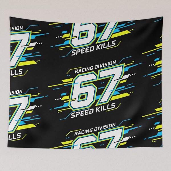 Item preview, Racing Division 67 Speed Kills Motion Graphic Design designed and sold by SplashTastic.