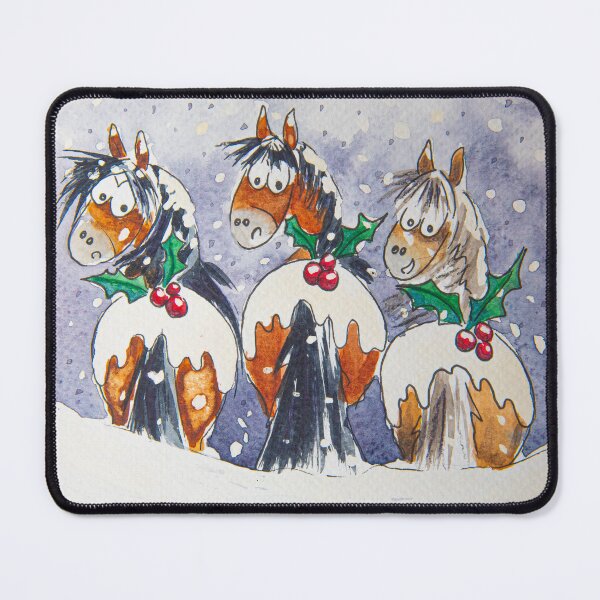 Item preview, Three Christmas Pony Puddings designed and sold by may whiston.