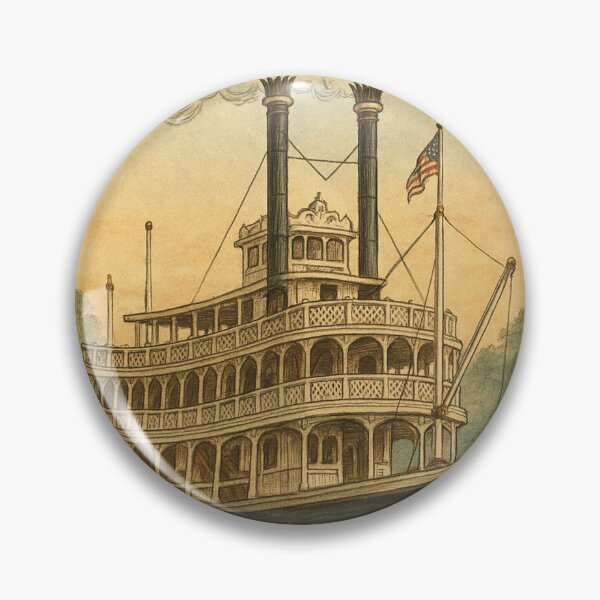 Item preview, Liberty Square Riverboat Print designed and sold by magicalartwork93.