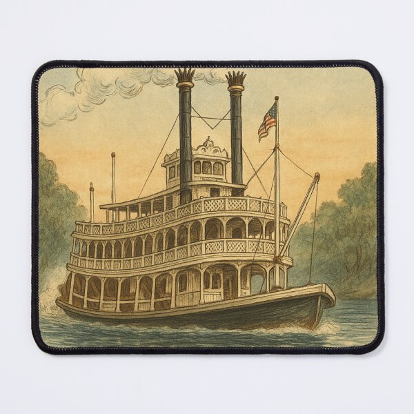 Item preview, Liberty Square Riverboat Print designed and sold by magicalartwork93.