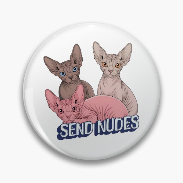 Item preview, Send Nudes Sphynx Cat  designed and sold by Sphynx Cat Art.