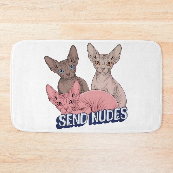 Item preview, Send Nudes Sphynx Cat  designed and sold by Sphynx Cat Art.
