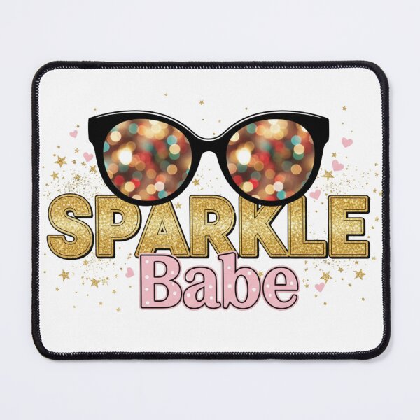 Item preview, Sparkle Babe T-Shirt – Glam Glitter Aesthetic for Women designed and sold by ZYNORAworld.