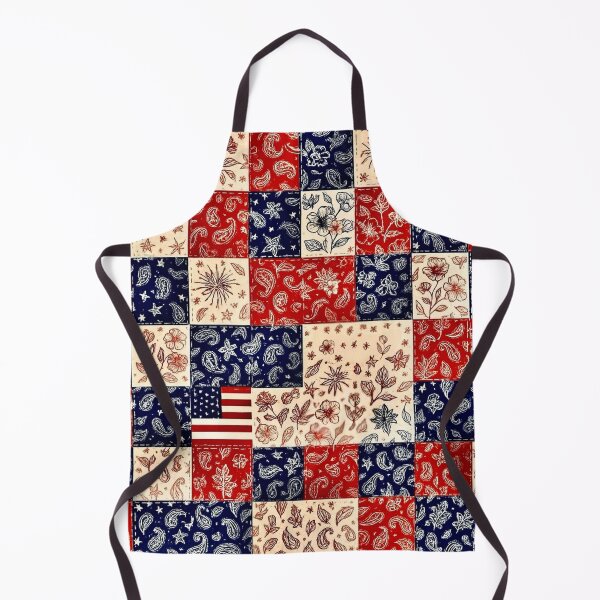 Item preview, Patchwork Floral Americana Quilt Pattern designed and sold by Myra365Art.
