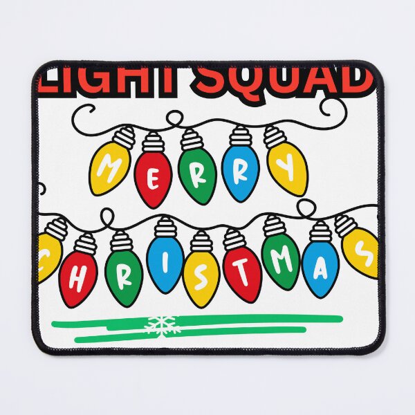 Item preview, Official Light Squad T-Shirt, Funny "Let's Get Lit" Christmas Lights Tee designed and sold by HarleysCreations.