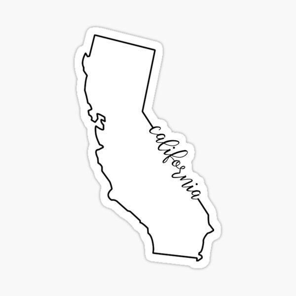 california state outline gifts merchandise redbubble