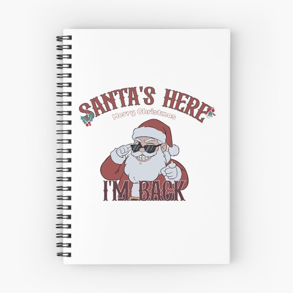 Item preview, santa's here christmas design designed and sold by ivi-design1.