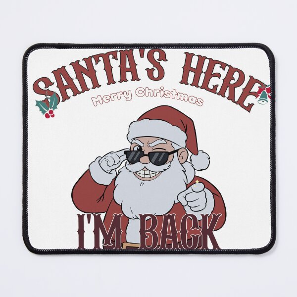 Item preview, santa's here christmas design designed and sold by ivi-design1.
