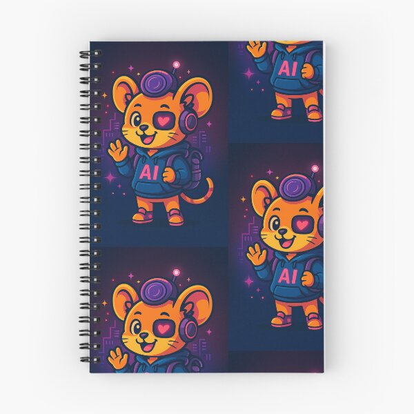 Item preview, Futuristic Kawaii Neon Axolotl – Cyber Cute Glow Creature Art | Trendy Digital Design for Stickers & Apparel designed and sold by AyoubCreativeLab.
