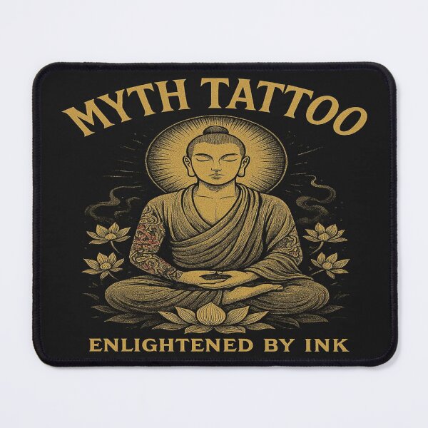 Item preview, enlightened designed and sold by Myth Tattoo.