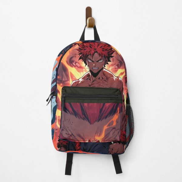 Item preview, Indomitable Spirit: A fusion of Red Riot and Akuma, My hero academia, Street Fighter designed and sold by Innova_Creations.
