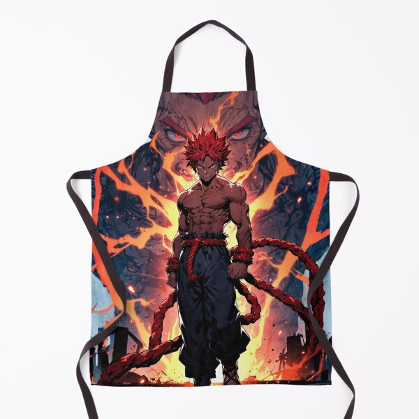 Item preview, Indomitable Spirit: A fusion of Red Riot and Akuma, My hero academia, Street Fighter designed and sold by Innova_Creations.