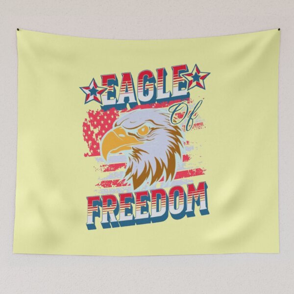Item preview, Eagle of the Spirit of Liberty designed and sold by WAKYSHOP.
