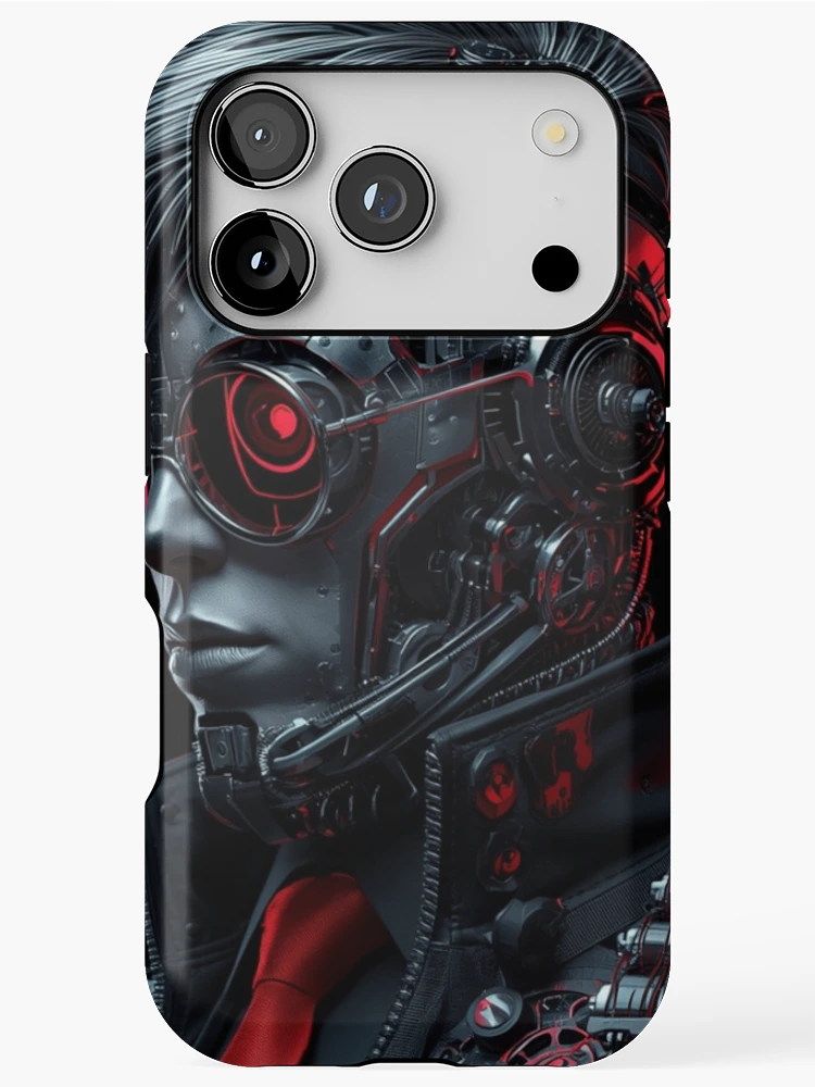 Thumbnail 1 of 4, iPhone Case, Cyberpunk Android Character designed and sold by RJ2525.
