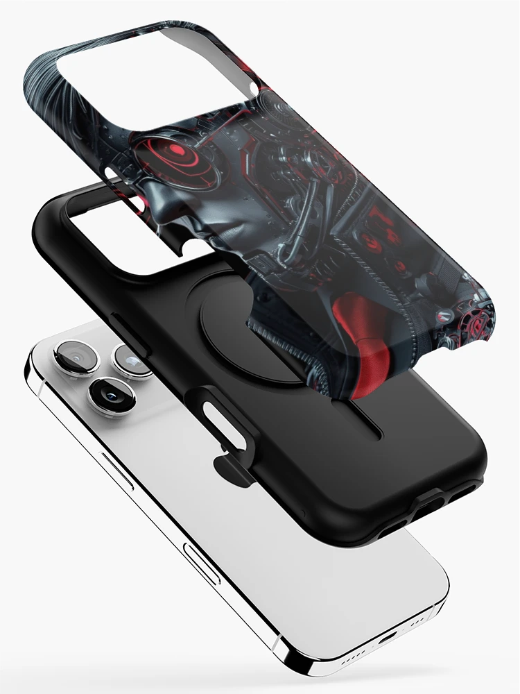 Thumbnail 2 of 4, iPhone Case, Cyberpunk Android Character designed and sold by RJ2525.