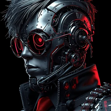 Artwork thumbnail, Cyberpunk Android Character by RJ2525