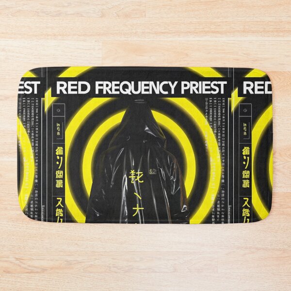 Item preview, Futuristic Japanese Poster: Red Frequency Priest designed and sold by Raw-Ink.