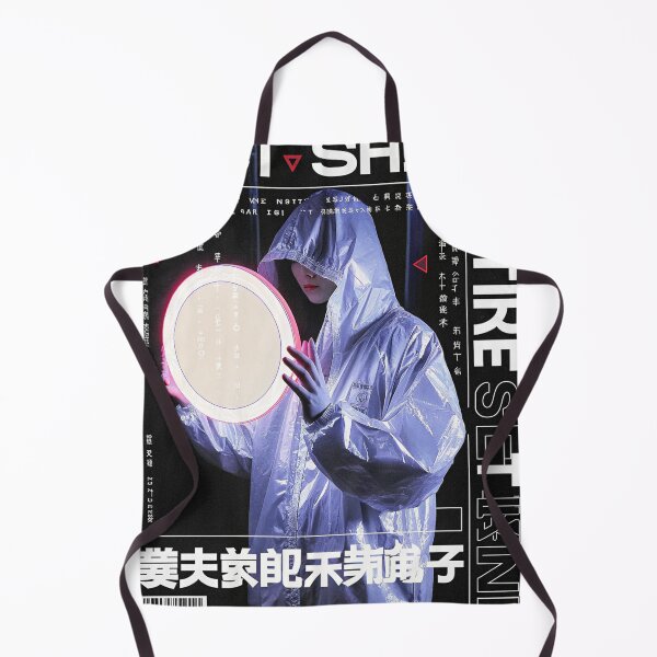 Item preview, Futuristic Japanese Poster: Neon Code Worship Ritual designed and sold by Raw-Ink.