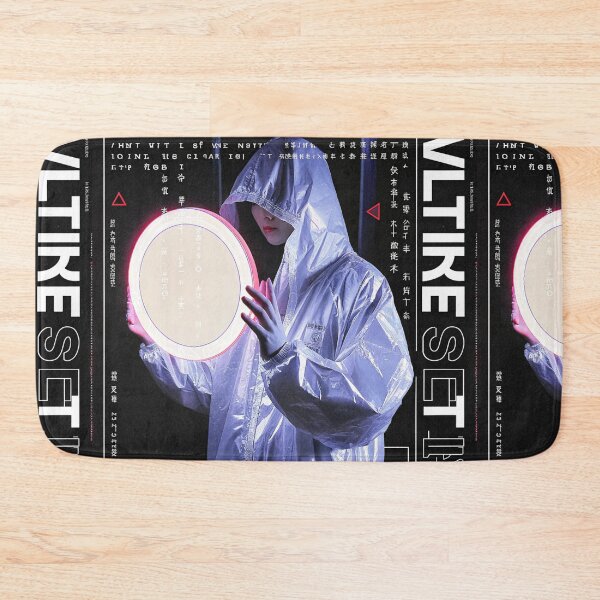 Item preview, Futuristic Japanese Poster: Neon Code Worship Ritual designed and sold by Raw-Ink.